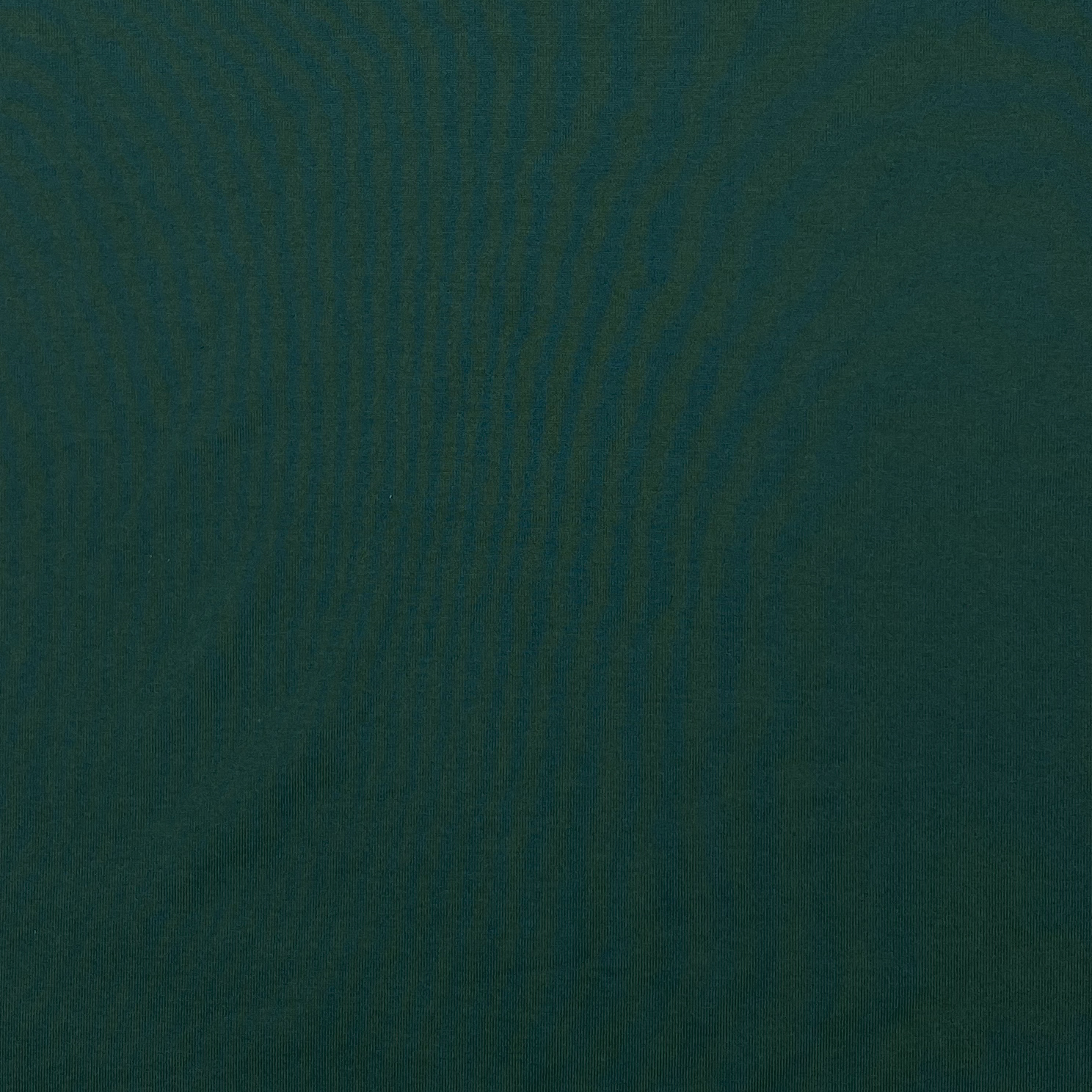 DUNKELGRÜNER, GEPFIRSTER SINGLE-JERSEY-STOFF